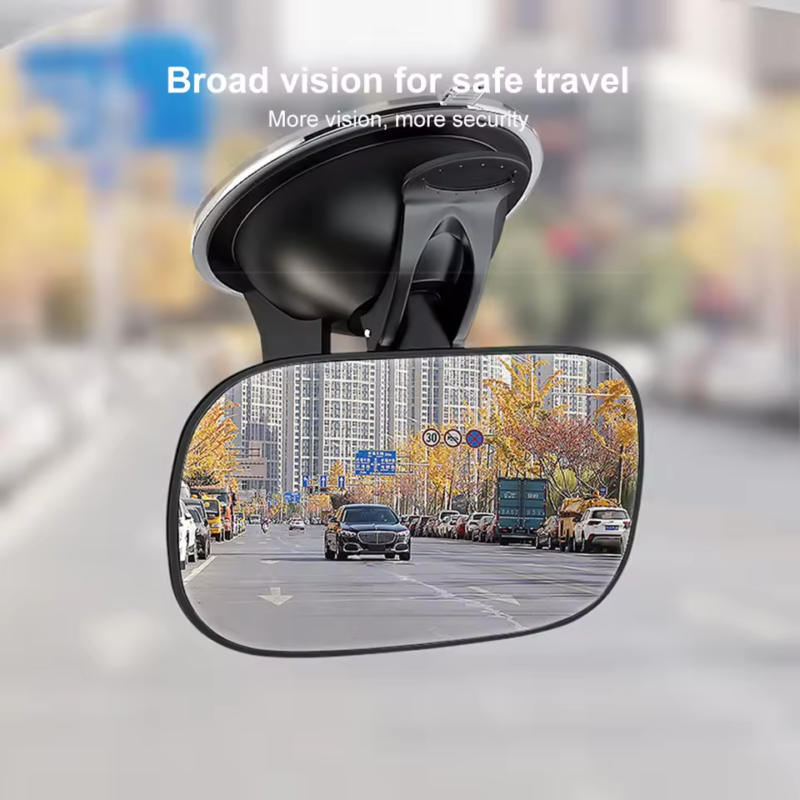 Car Rearview Mirror Wide View Safety Mirror For Windshield Infant Car Seats Clear Reflection 360-Degree Rotatable Adjustable - Image 3