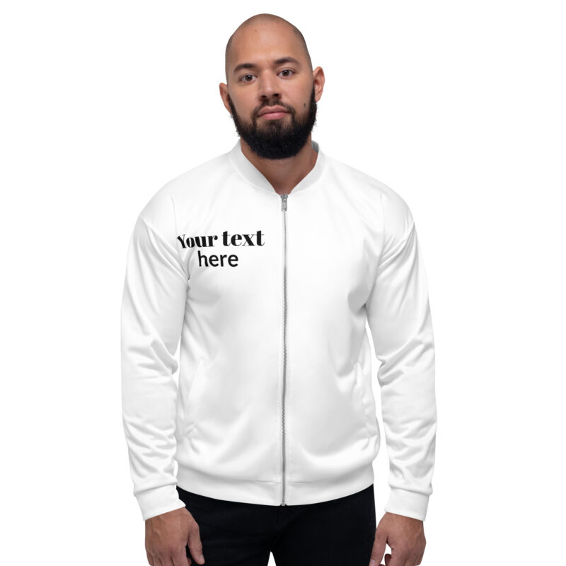 Unisex Bomber Jacket