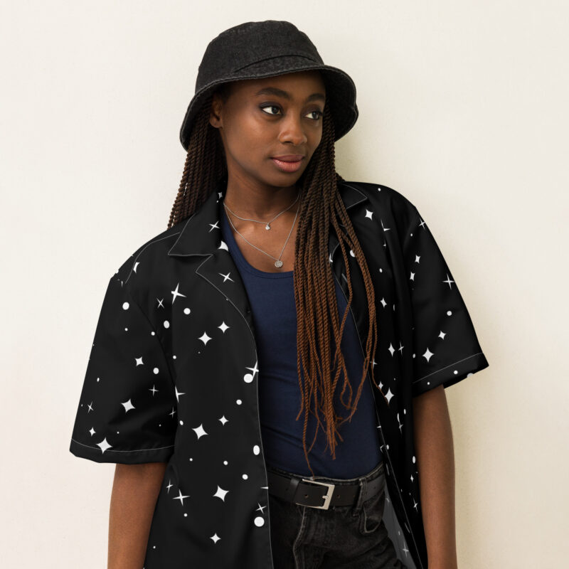 Unisex button shirt - Image 3
