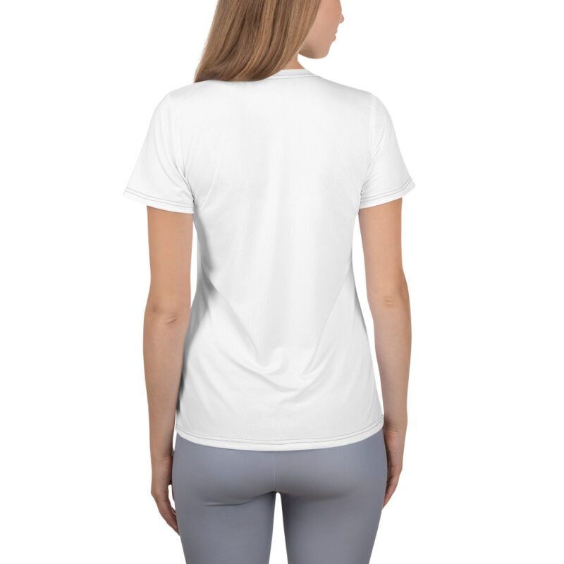 All-Over Print Women's Athletic T-shirt - Image 3