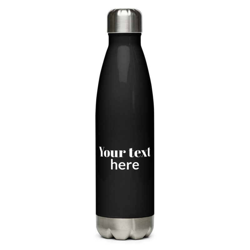 Stainless steel water bottle