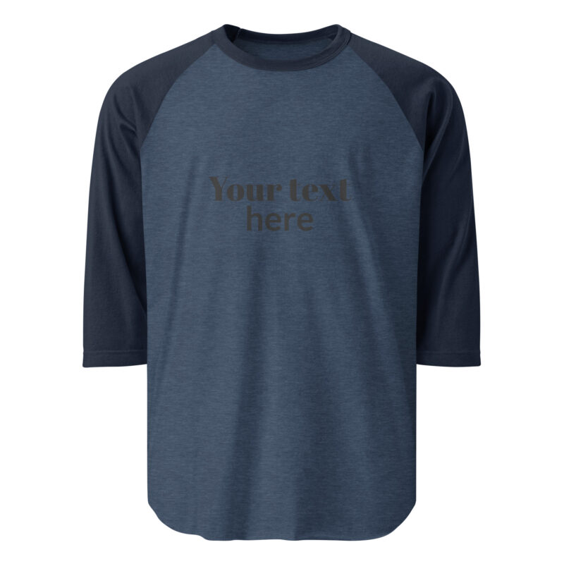3/4 sleeve raglan shirt - Image 2
