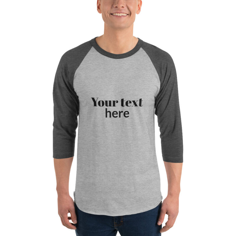 3/4 sleeve raglan shirt - Image 7
