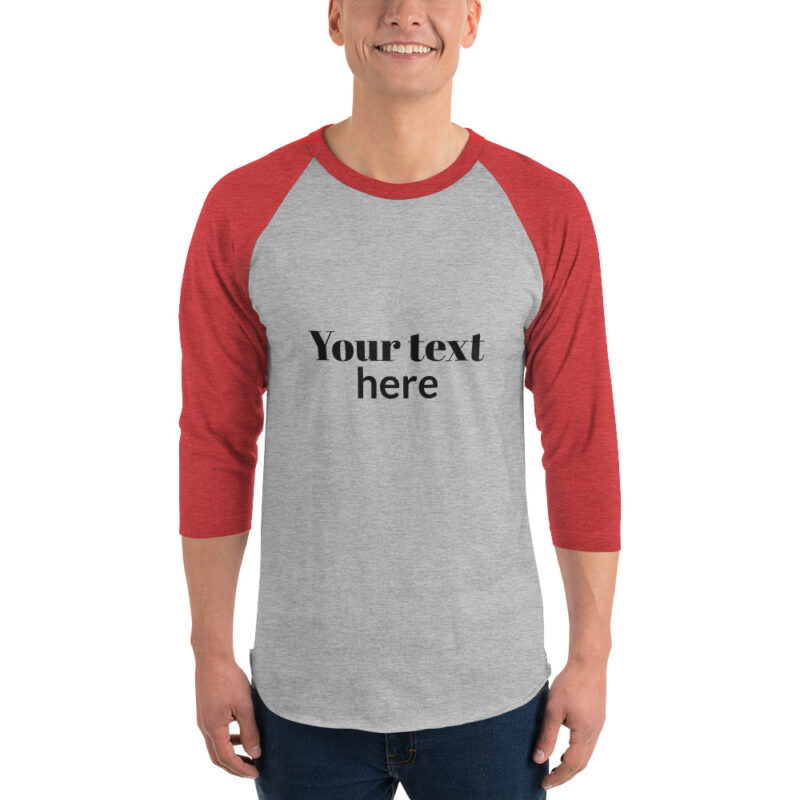 3/4 sleeve raglan shirt - Image 6