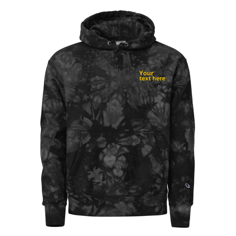 Unisex Champion tie-dye hoodie - Image 2