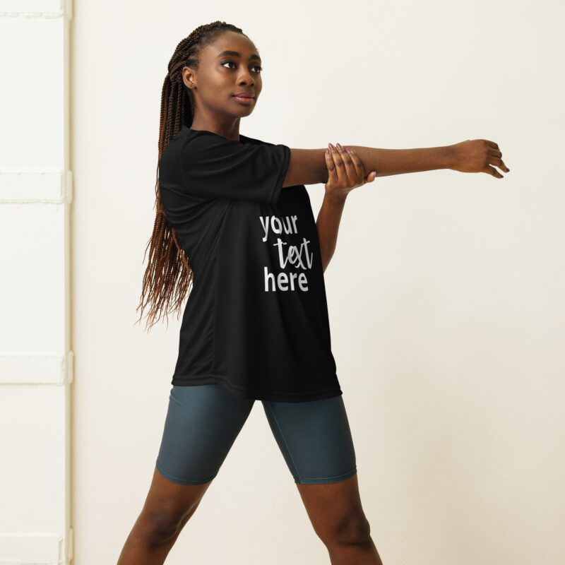 Unisex performance crew neck t-shirt