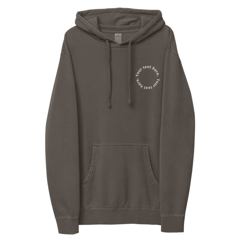 Unisex pigment-dyed hoodie - Image 2