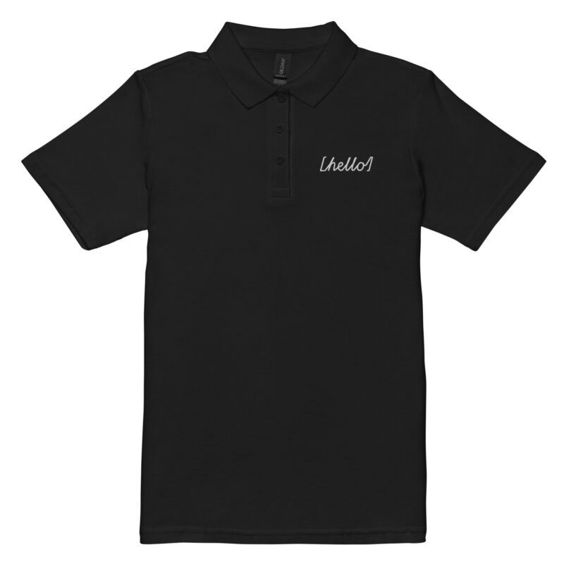 Women’s pique polo shirt
