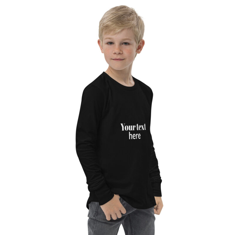 Youth long sleeve tee - Image 3